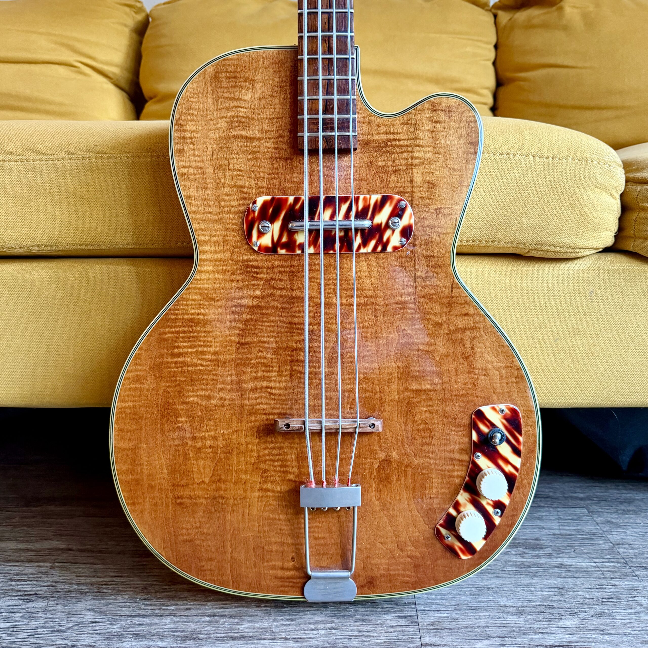 1959 Kay thin Twin K162 Bass Refin - 1