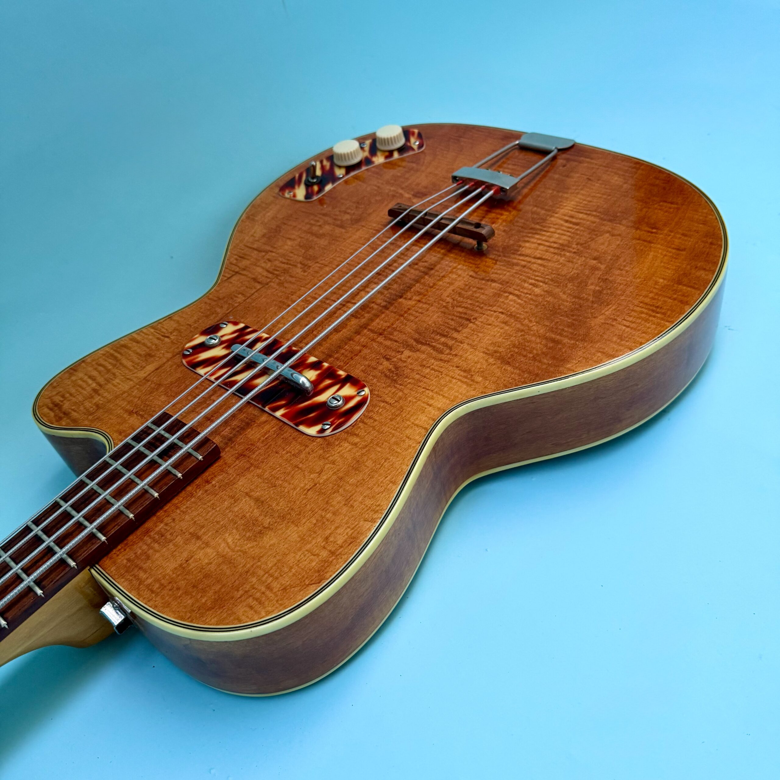 1959 Kay thin Twin K162 Bass Refin - 11