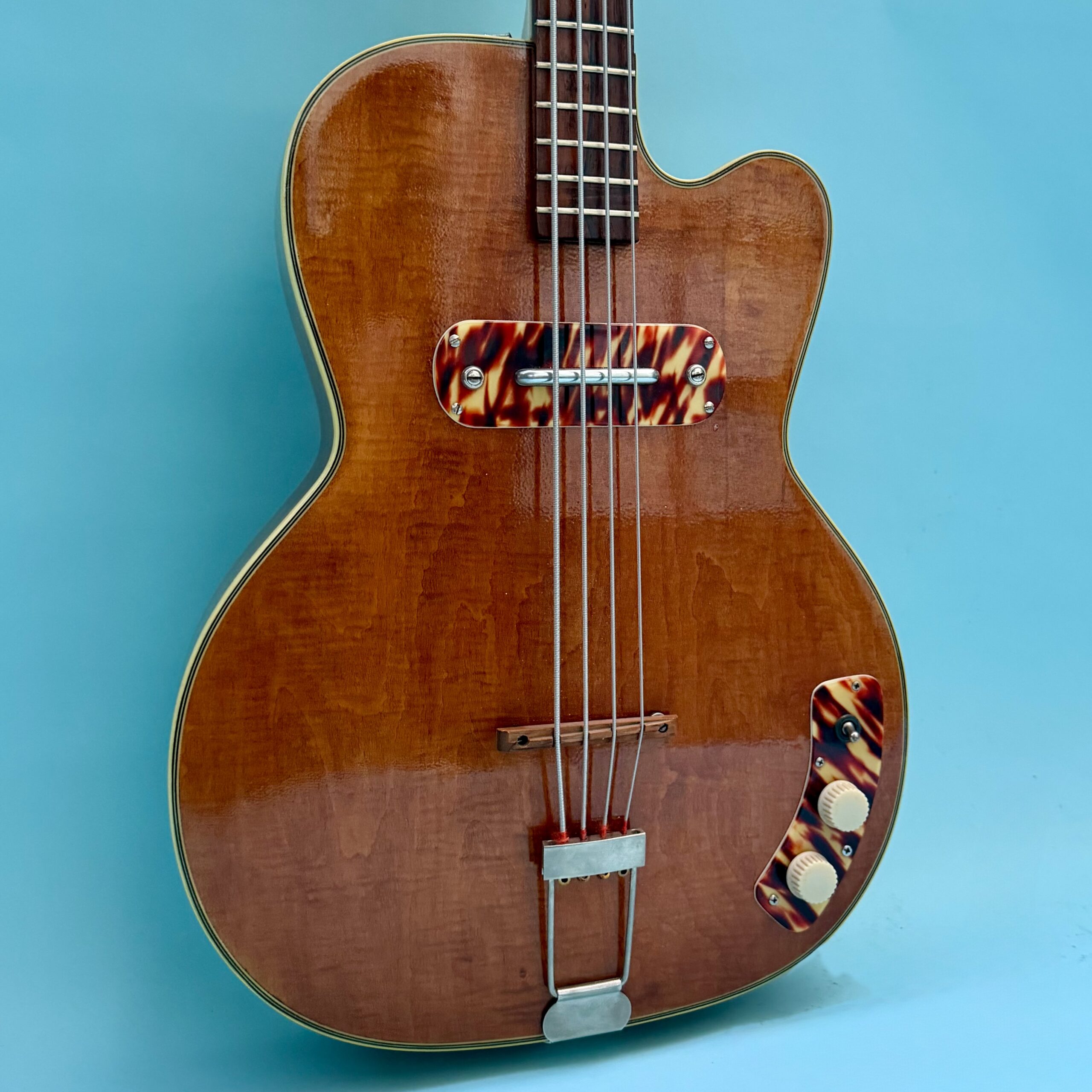 1959 Kay thin Twin K162 Bass Refin - 19