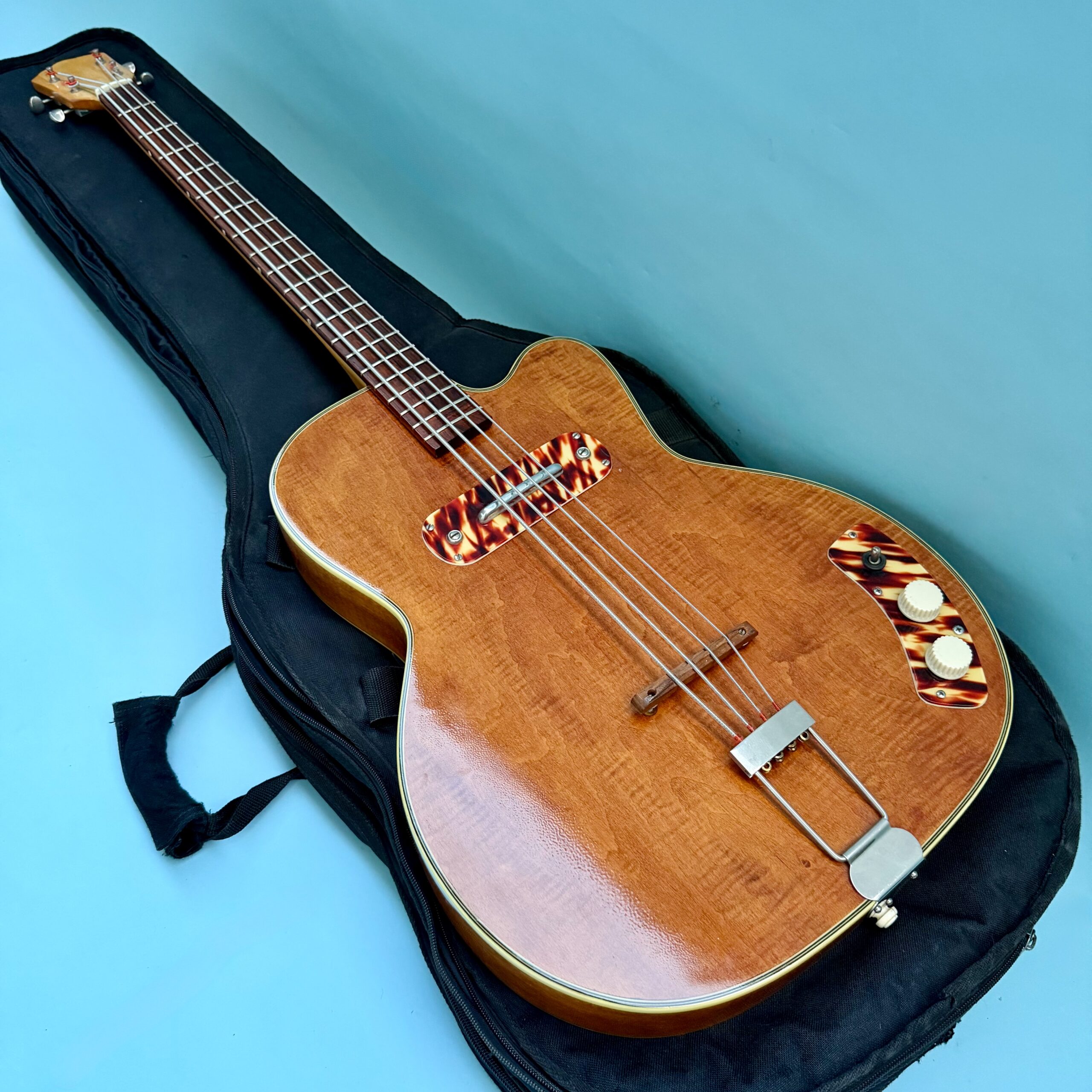 1959 Kay thin Twin K162 Bass Refin - 3