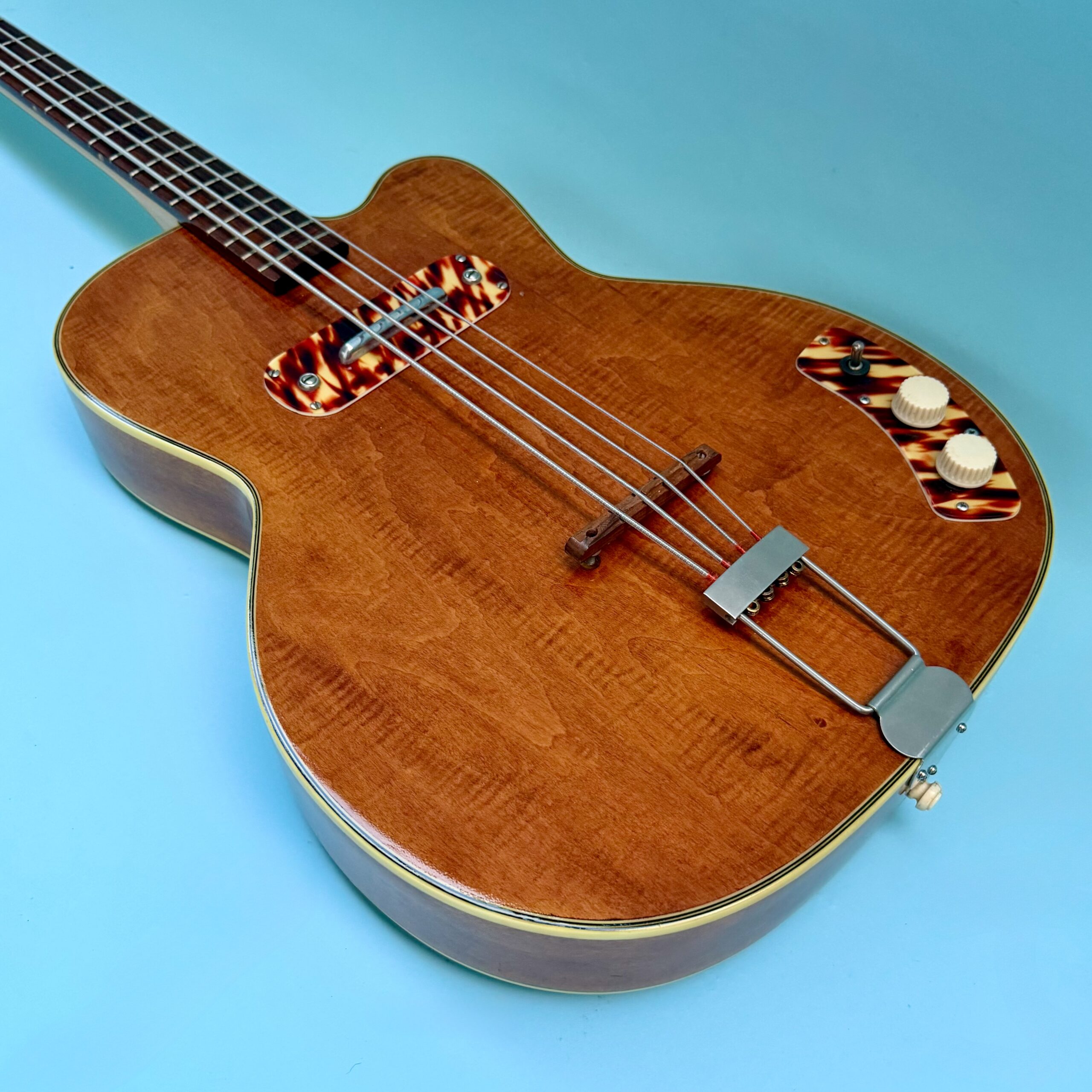 1959 Kay thin Twin K162 Bass Refin - 5