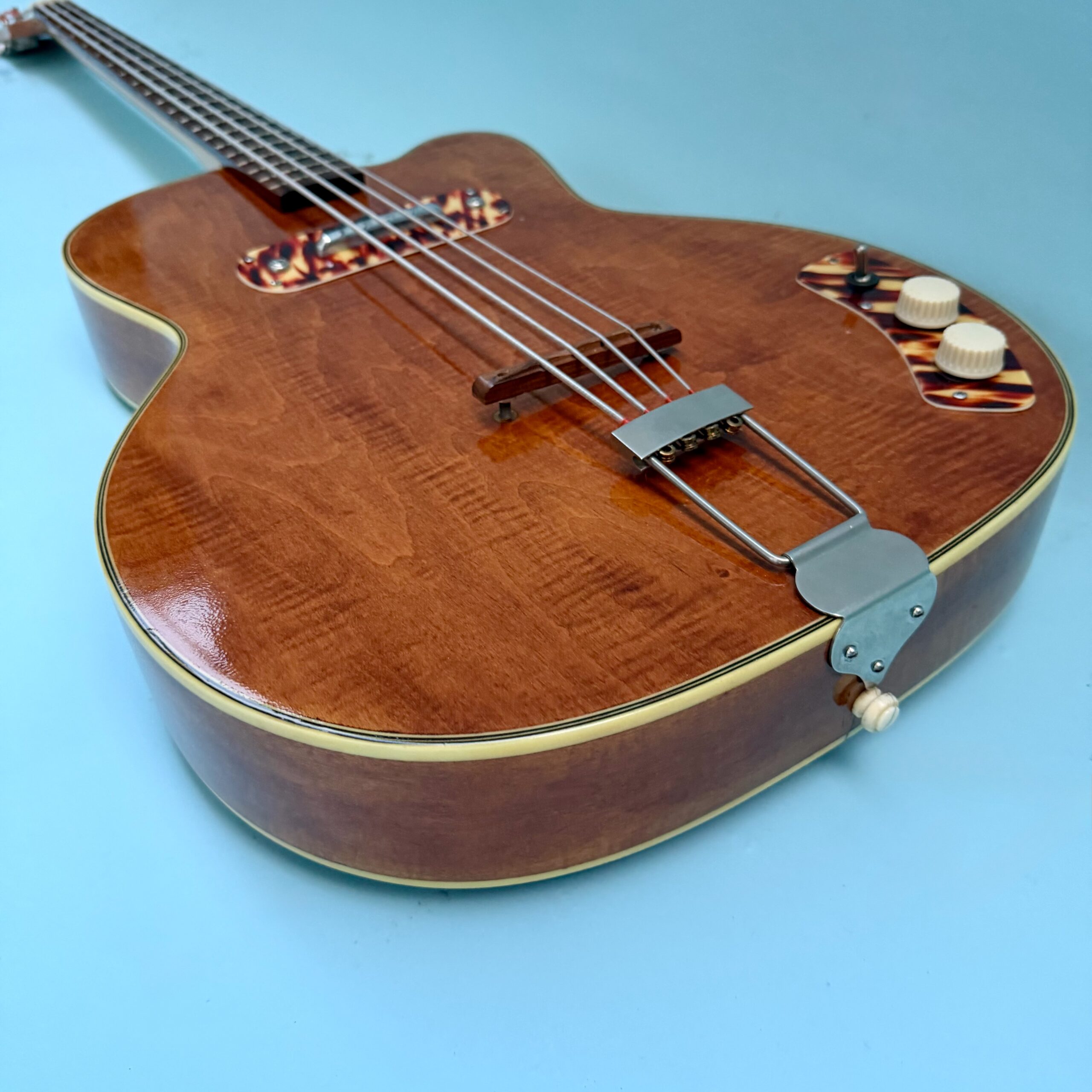 1959 Kay thin Twin K162 Bass Refin - 6