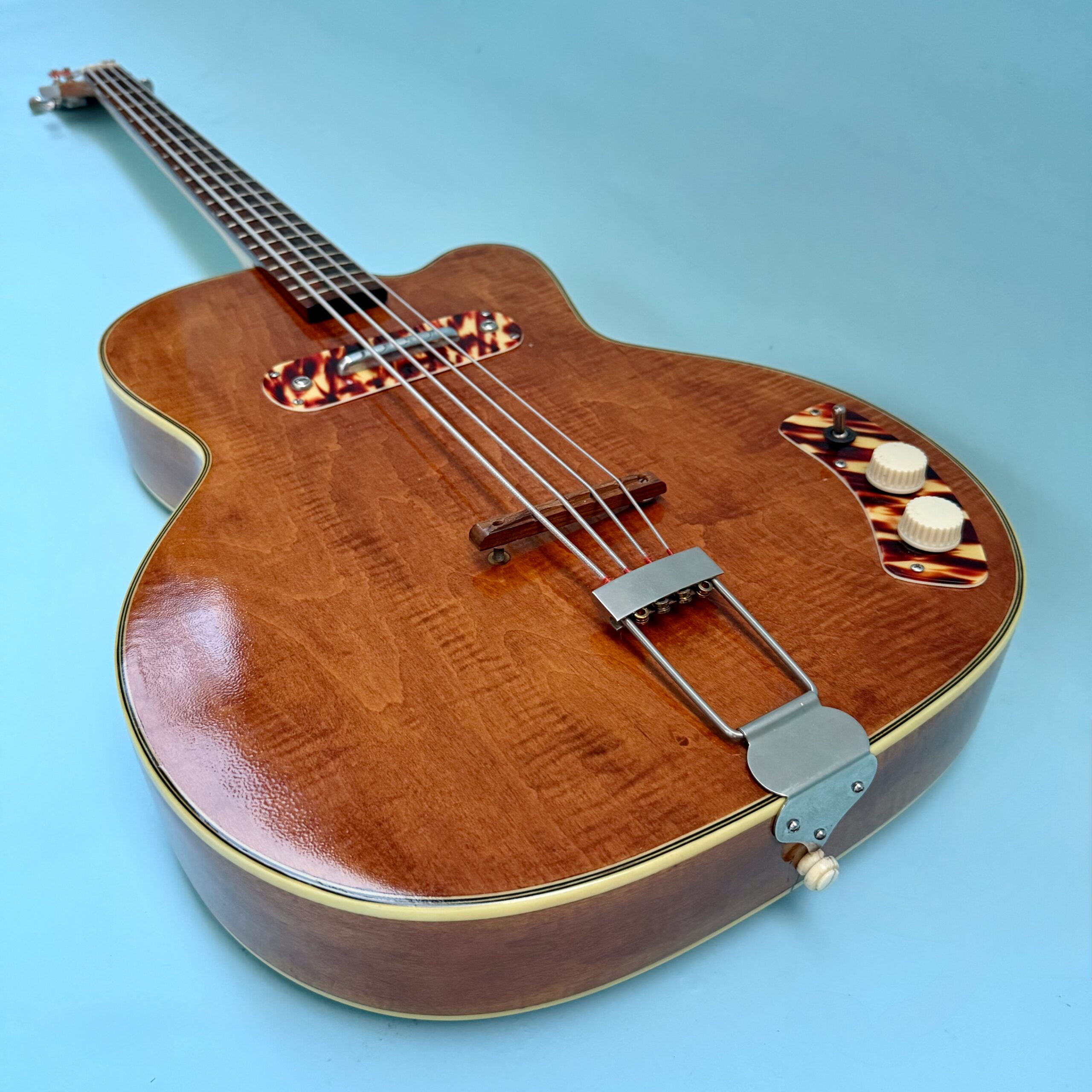1959 Kay thin Twin K162 Bass Refin - 7
