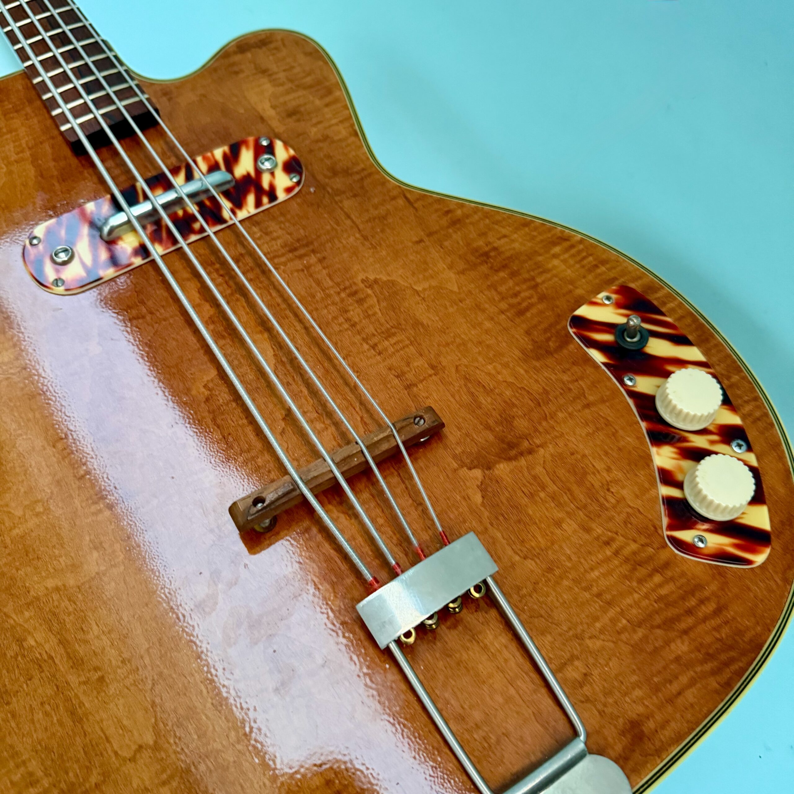 1959 Kay thin Twin K162 Bass Refin - 8