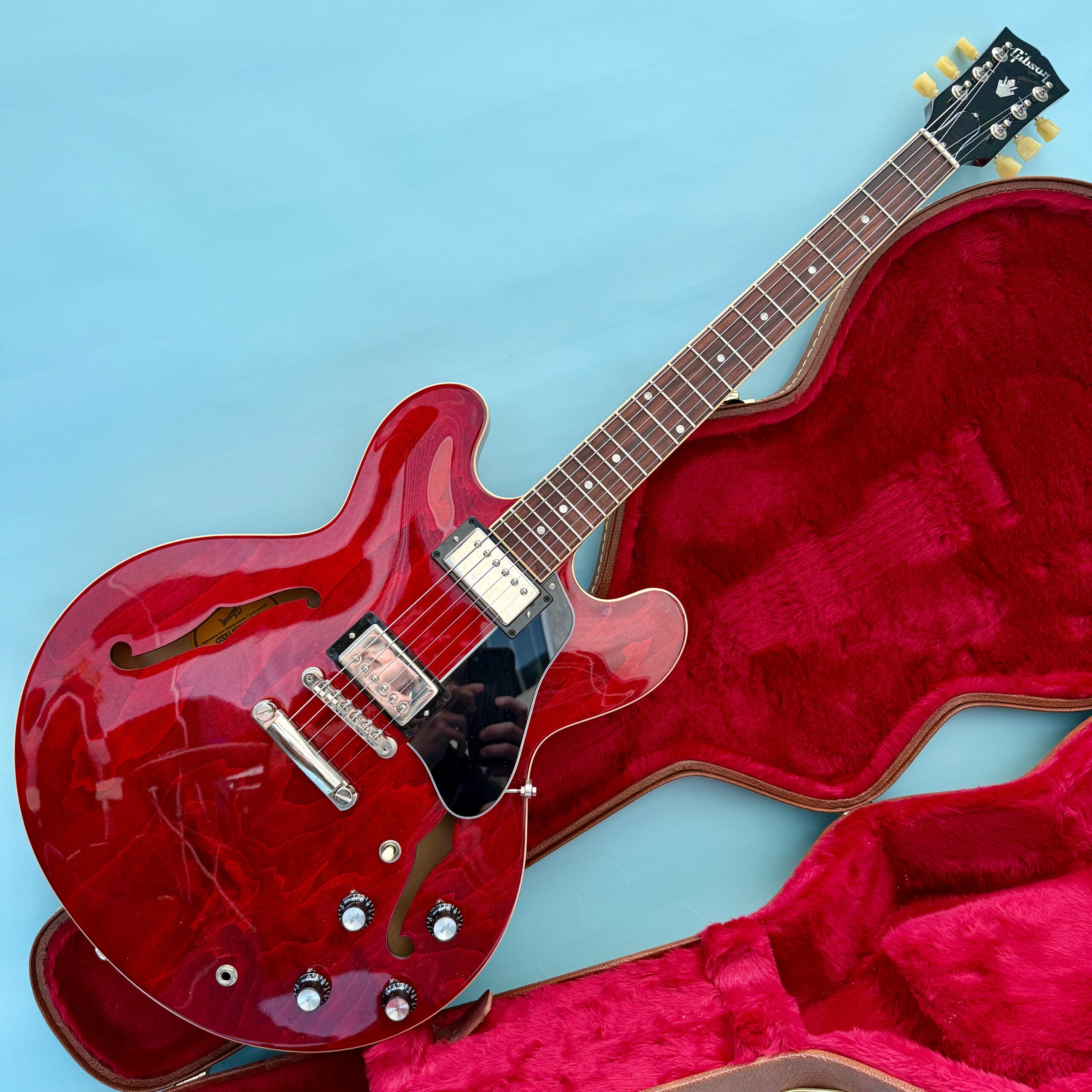 2021 Gibson ES-335 DOT Cherry - 11