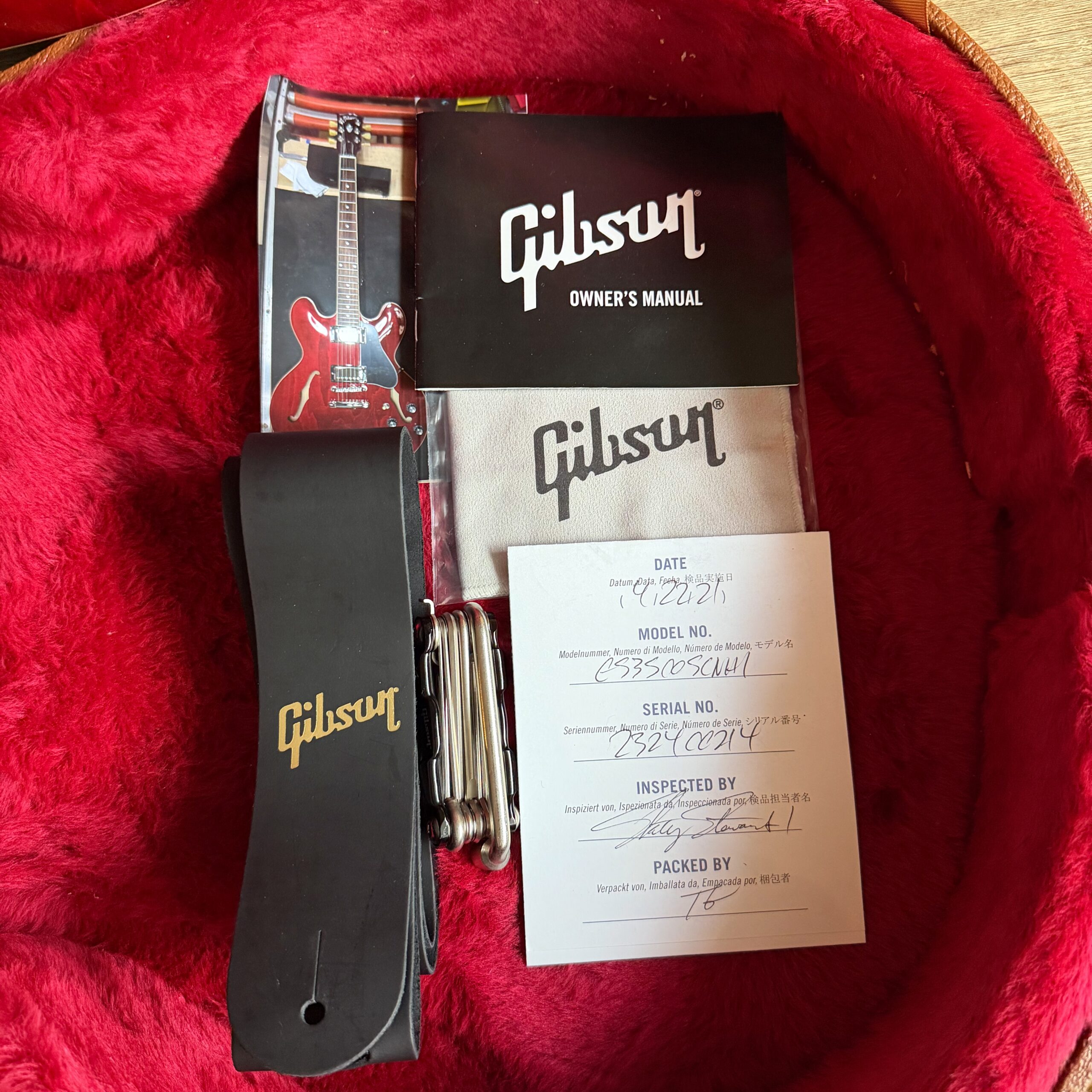 2021 Gibson ES-335 DOT Cherry - 2