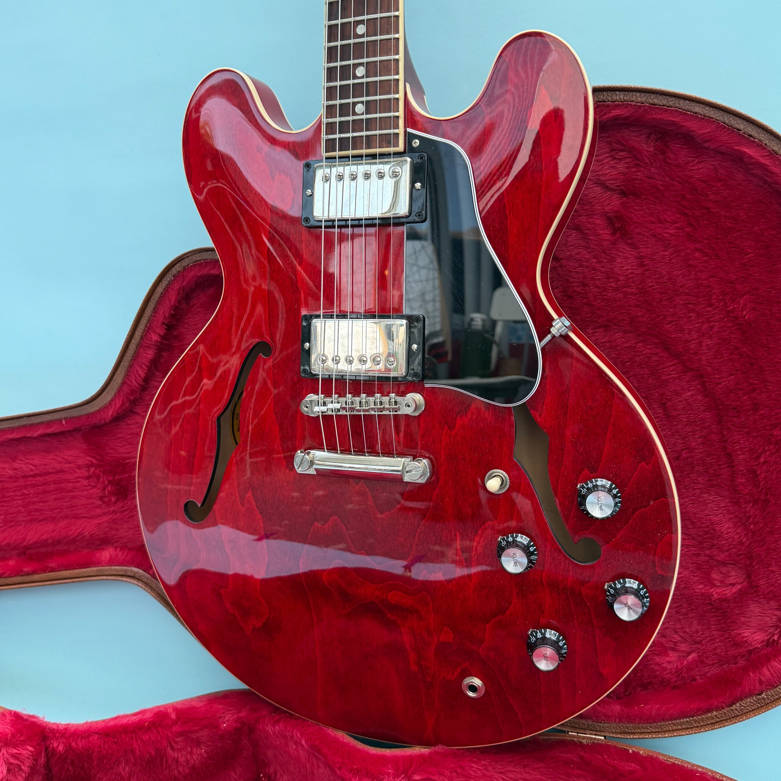 2021 Gibson ES-335 DOT Cherry - 21