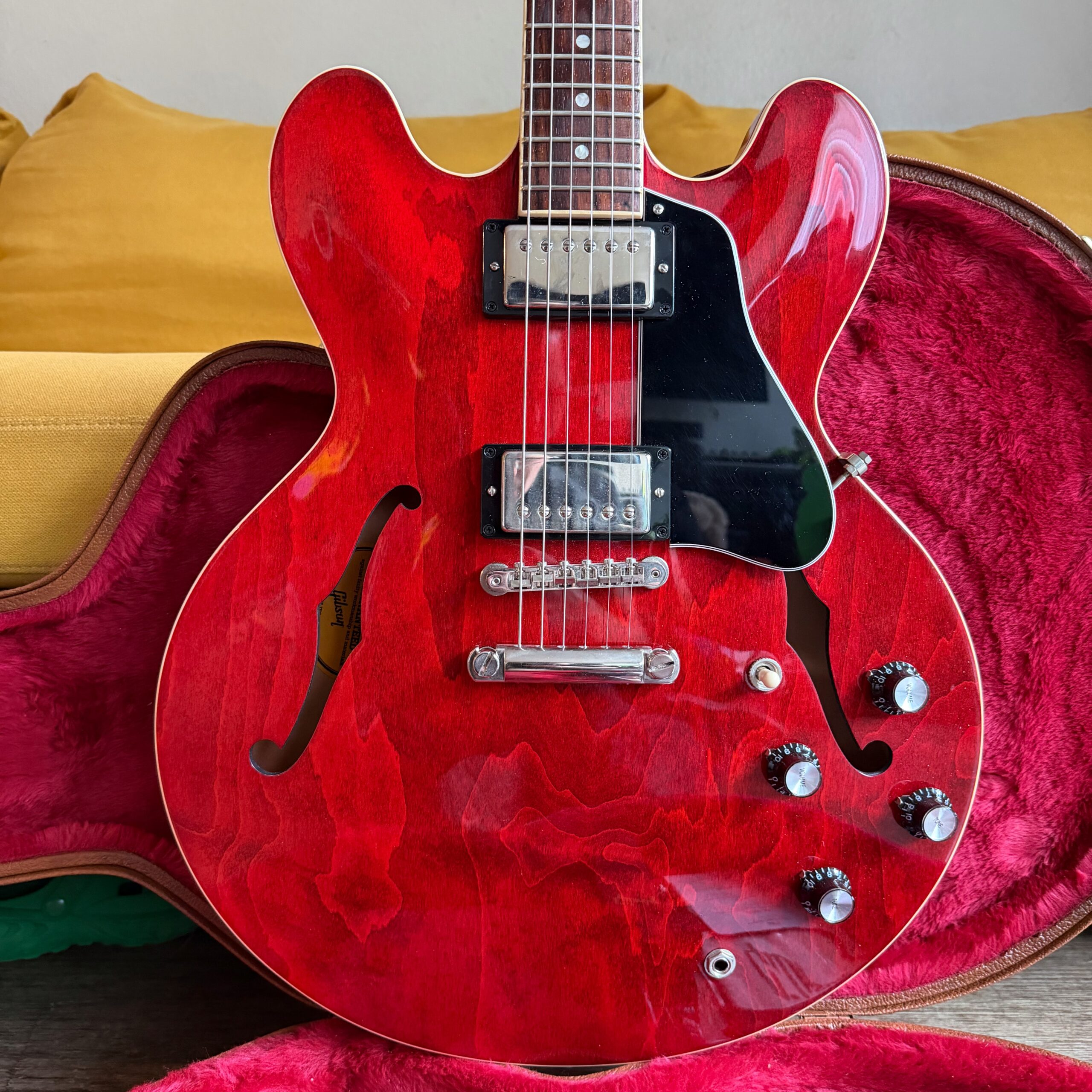2021 Gibson ES-335 DOT Cherry - 3