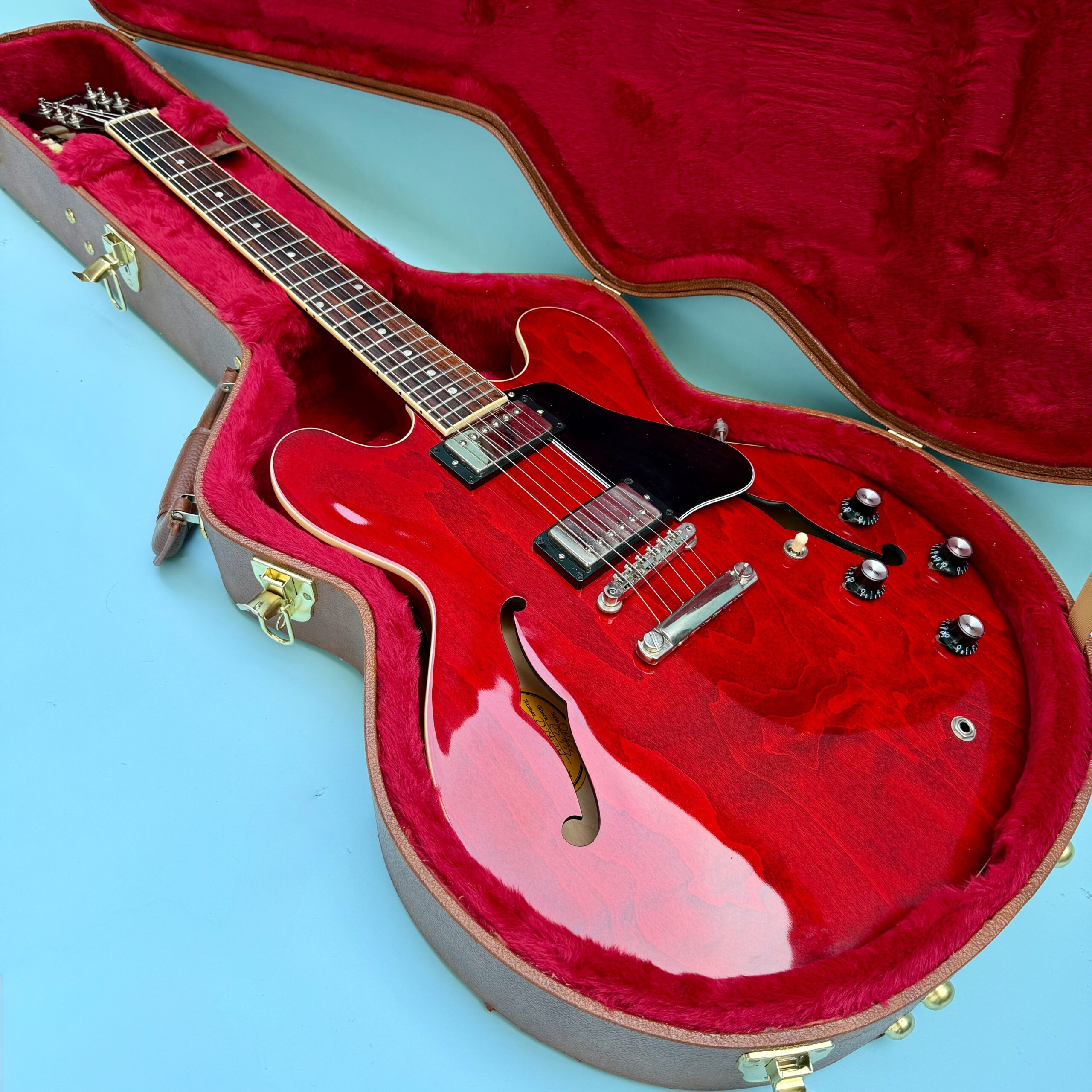 2021 Gibson ES-335 DOT Cherry - 4