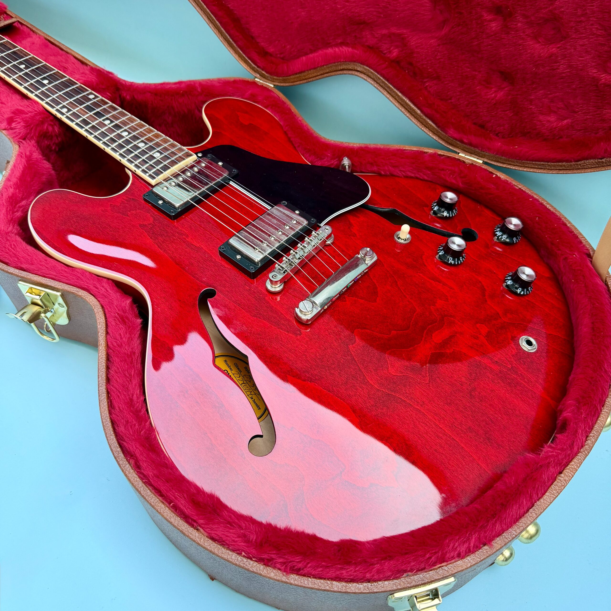 2021 Gibson ES-335 DOT Cherry - 5