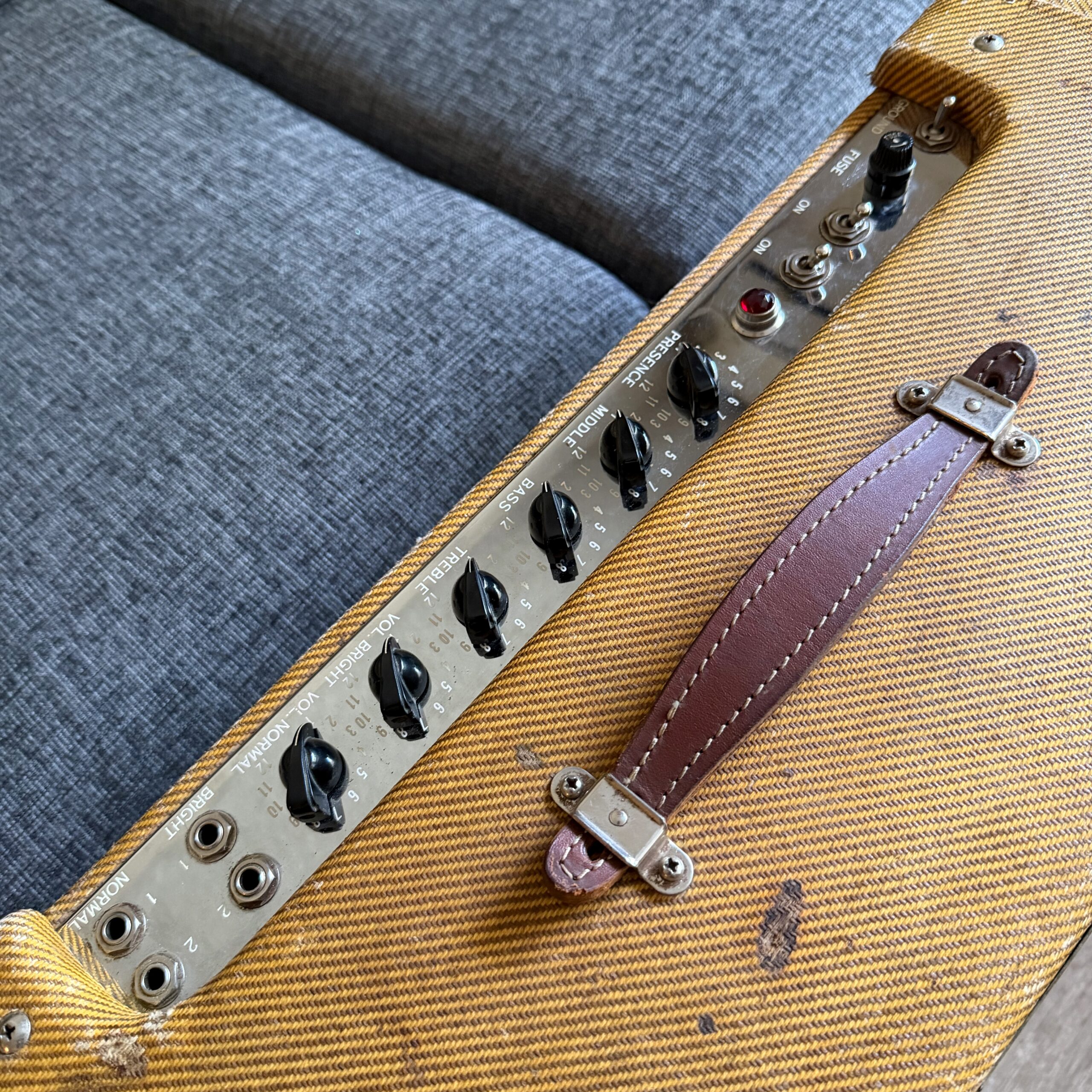 1959 Fender Bassman 5F6-A Tweed - 5