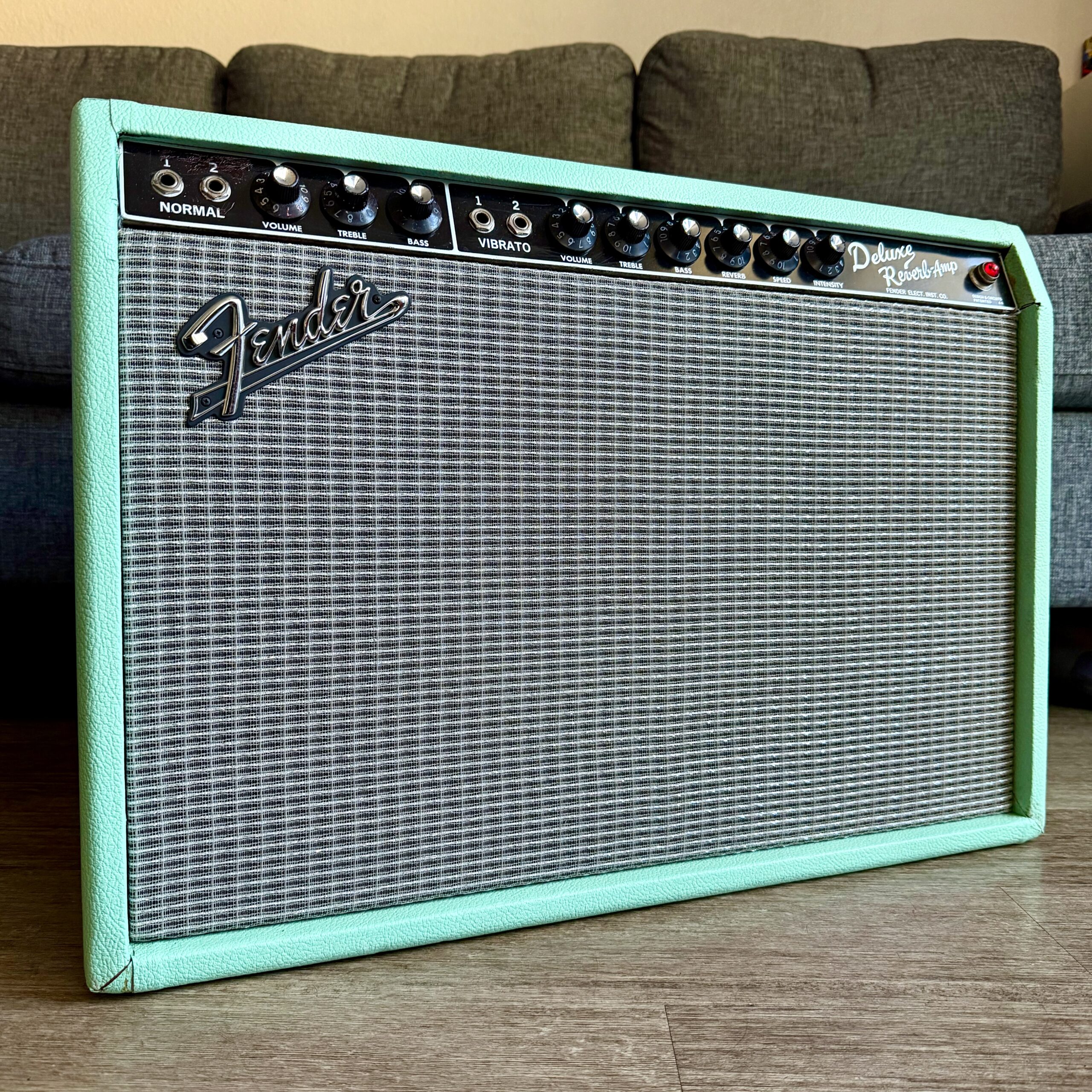1964 Fedner Dlx Reverb SG Players - 1