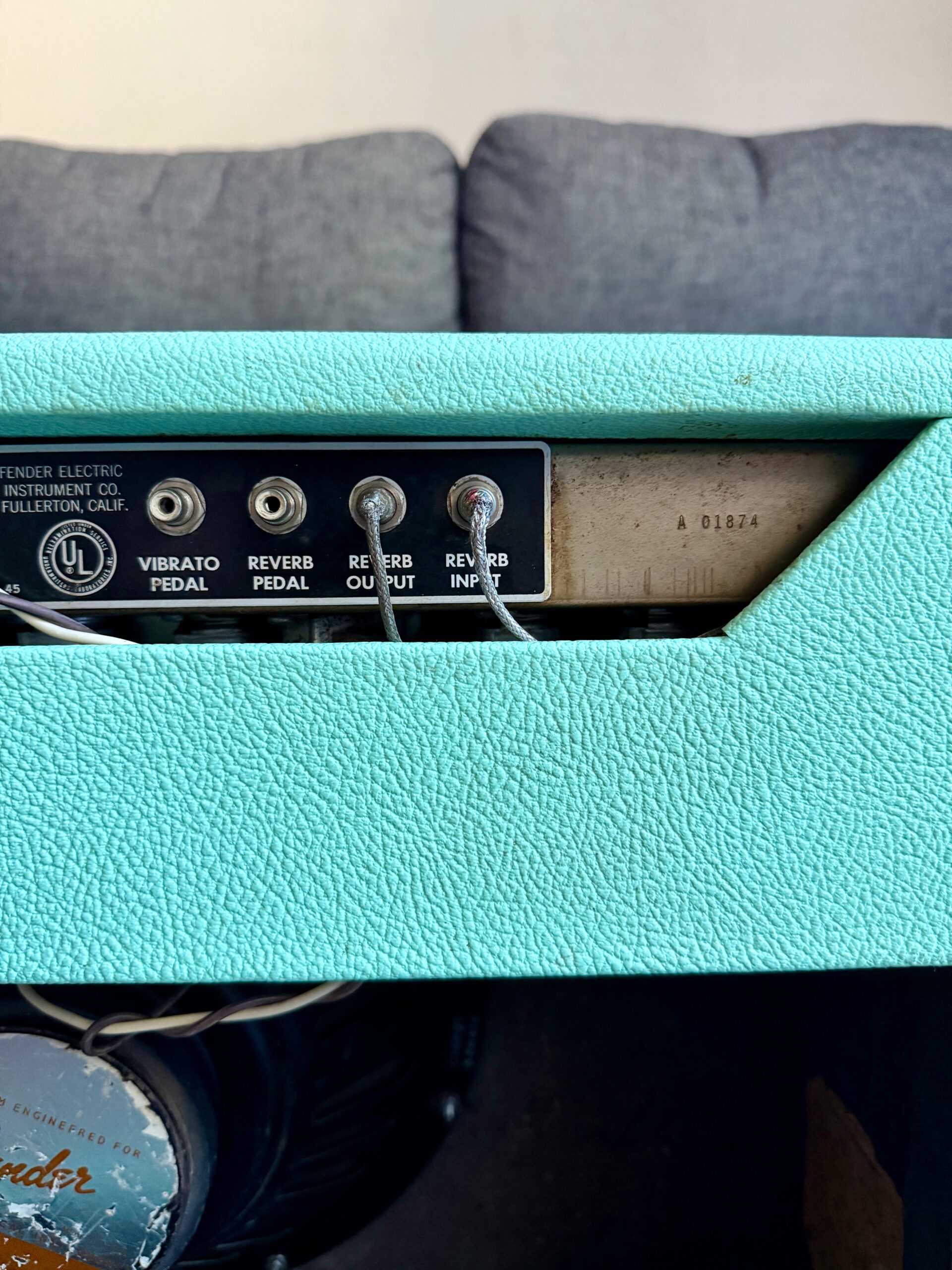 1964 Fedner Dlx Reverb SG Players - 15