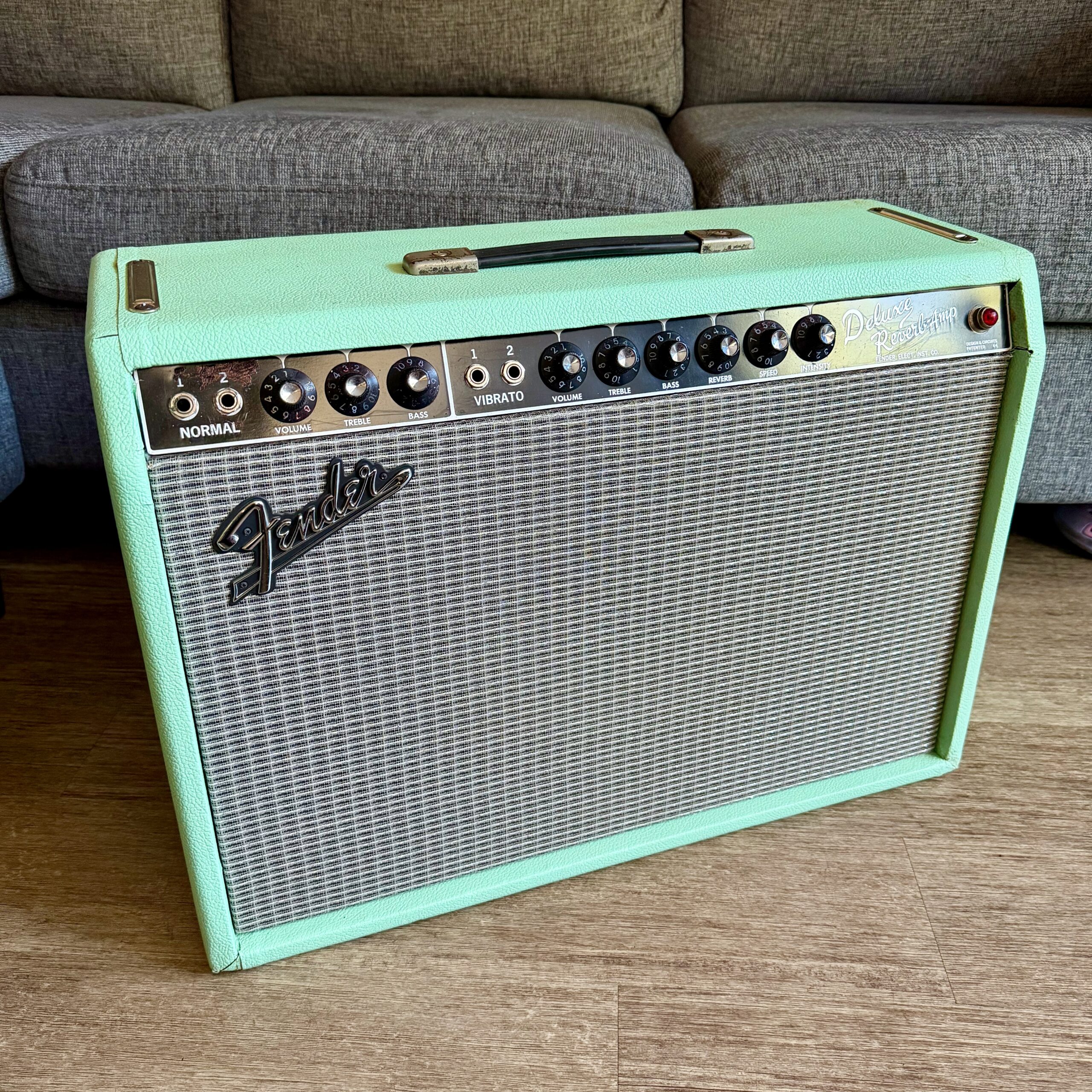 1964 Fedner Dlx Reverb SG Players - 2
