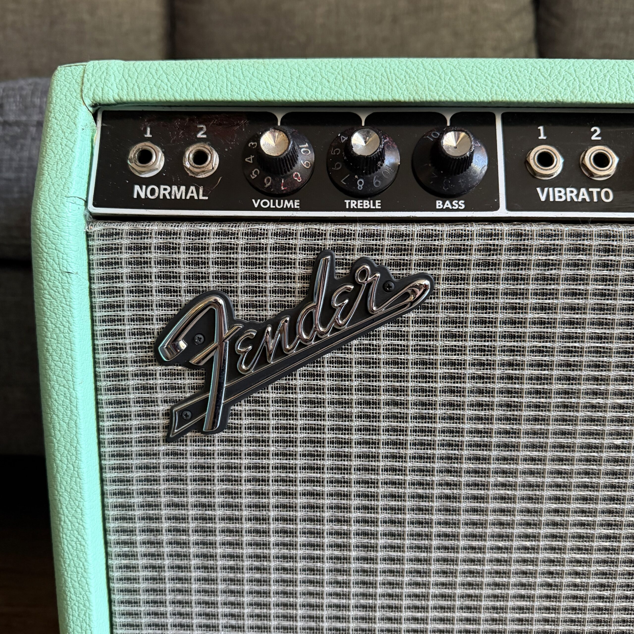 1964 Fedner Dlx Reverb SG Players - 5