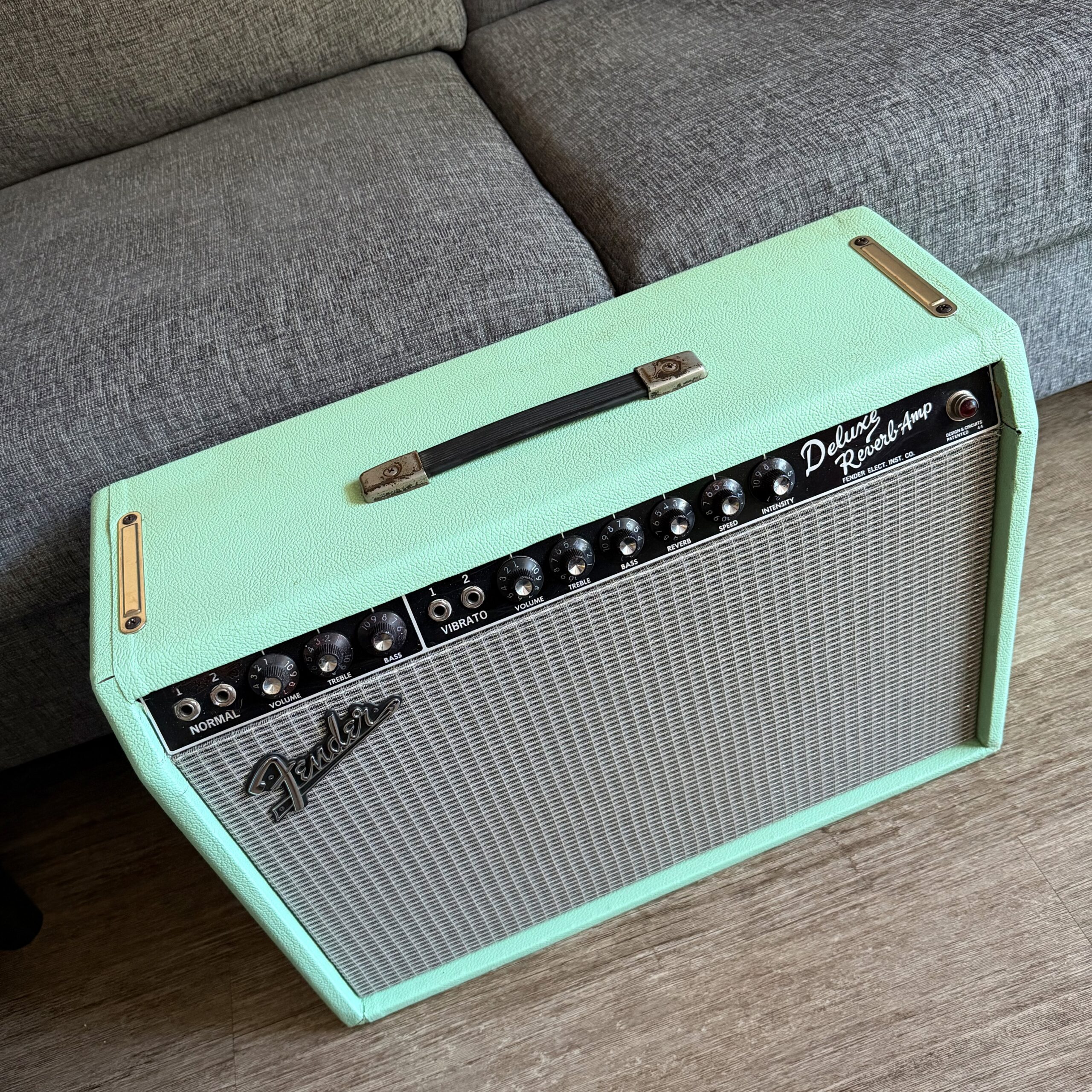 1964 Fedner Dlx Reverb SG Players - 9