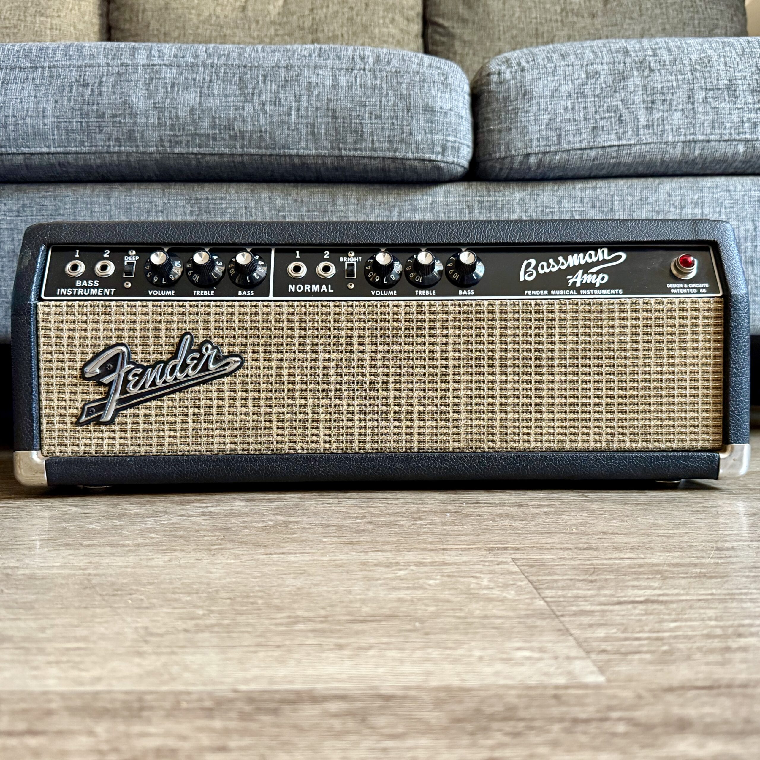 1965 Fender Bassman AA165 BF - 1