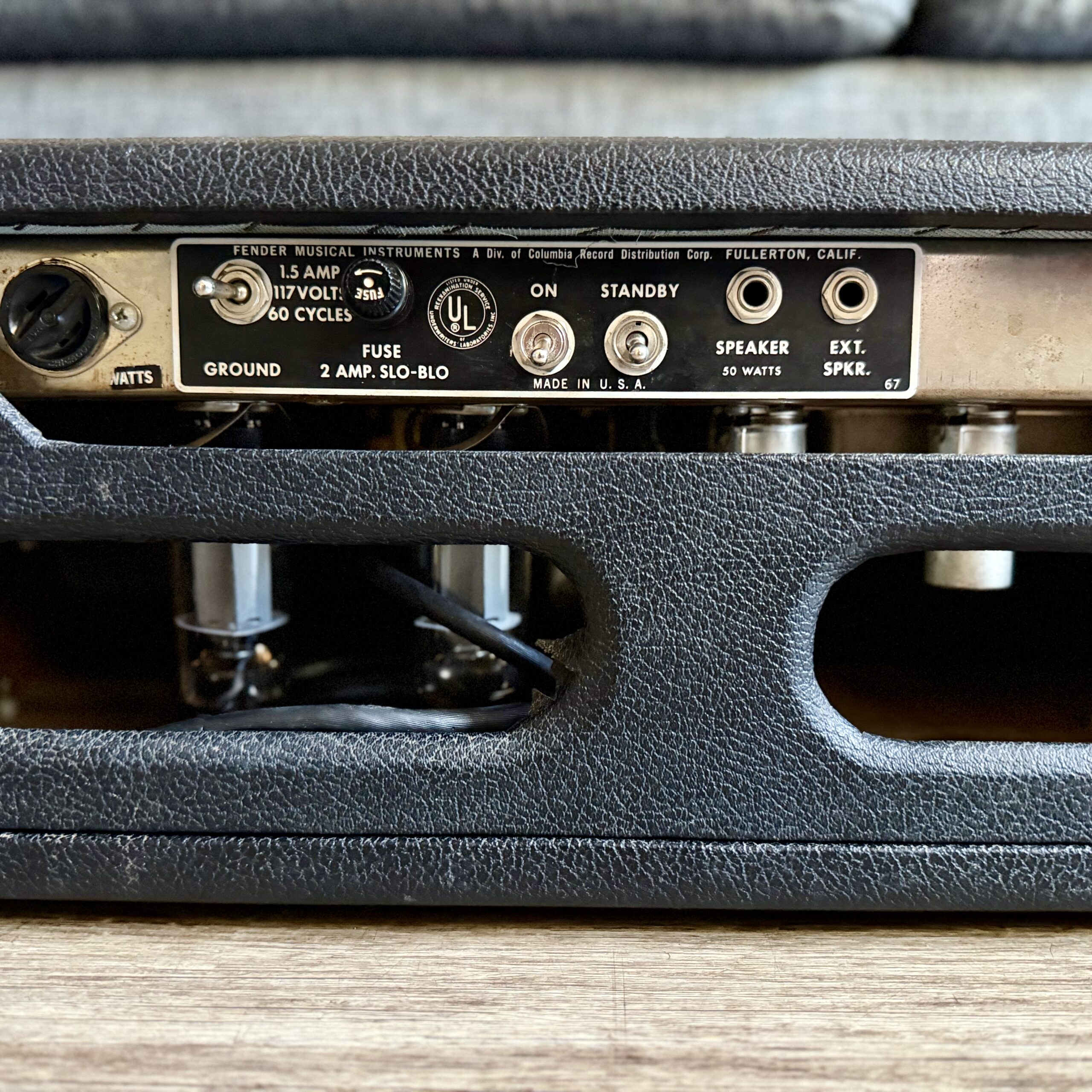 1965 Fender Bassman AA165 BF - 12
