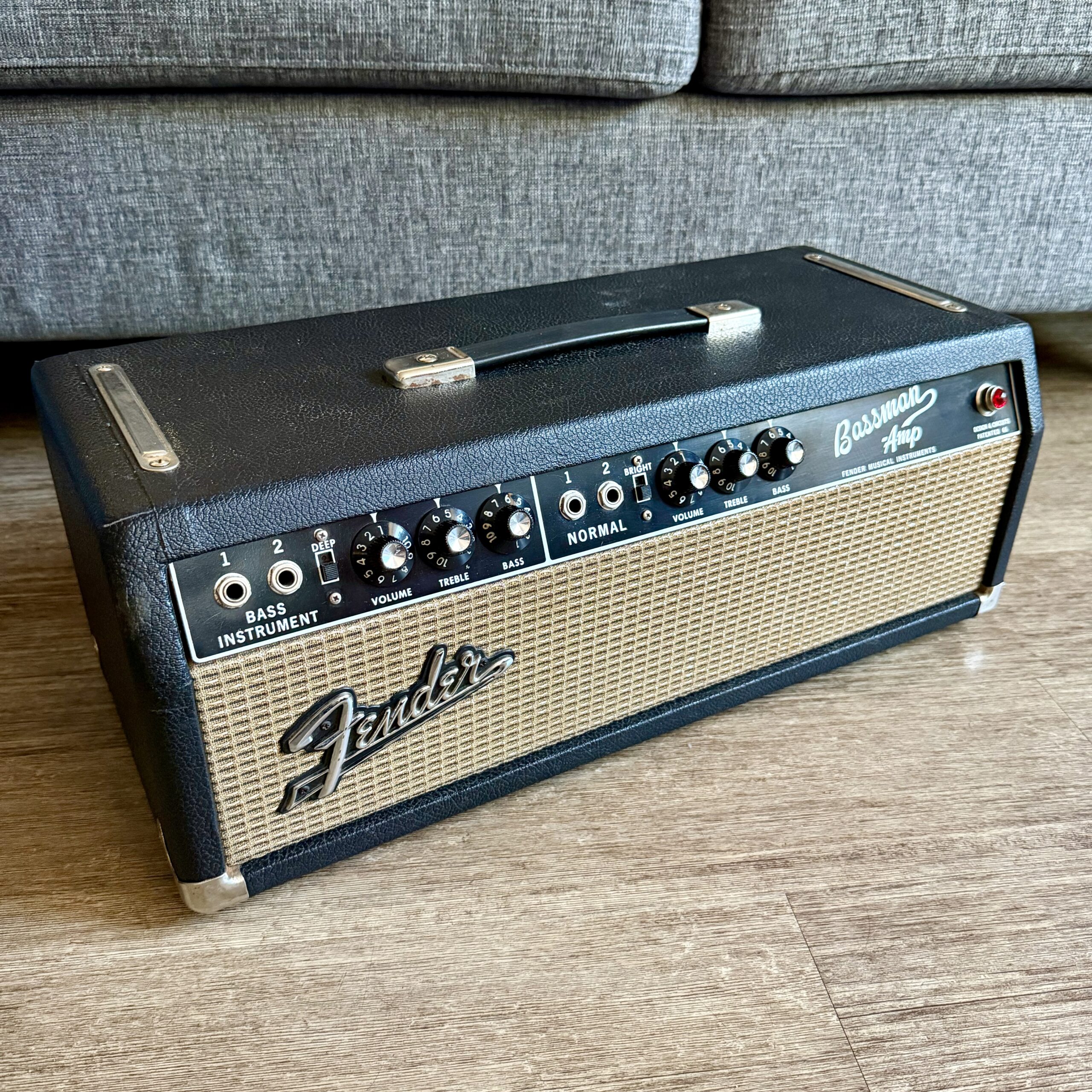 1965 Fender Bassman AA165 BF - 4